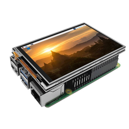 3.5-inch 320x480 resistive non-touch display for Raspberry Pi 3B+ and 4B