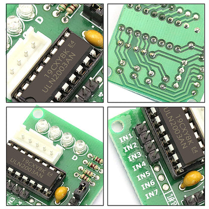 RockBee 28BYJ-48 DC 5V Stepper Motor + ULN2003 Driver Test Module Board